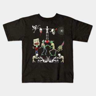 Zombie Skull Family Kids T-Shirt